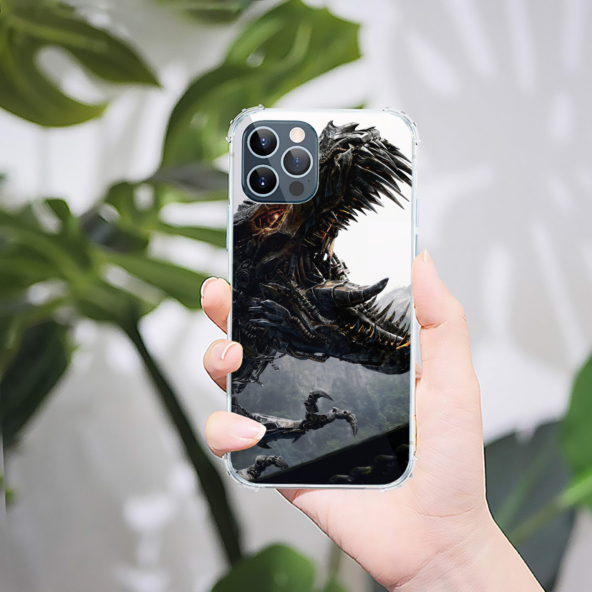 （画像用） Transformers トランスフォーマー 【iPhone 12シリーズ対応】透明スマホケース（クリアソフトケース）